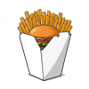 Fast food logo