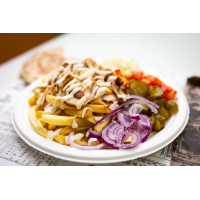 Shaorma de pui la farfurie 480 g SHAORMA BOX (PRODUSE NOI) la REXO IMPORT din Târgu Mureş