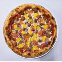NEW ! Crazy Burger Pizza 690 g PIZZA STANDARD 32 cm (REȚETĂ NOUĂ) la REXO IMPORT din Târgu Mureş