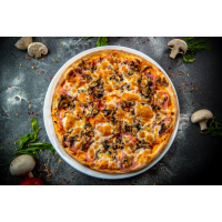 Prosciutto Funghi 1320 g PIZZA PARTY 50 cm (REȚETĂ NOUĂ) la REXO IMPORT din Târgu Mureş