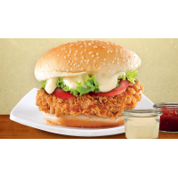Crispy Chicken Burger Box 400 g BURGER BOX (PRODUSE NOI, RĂCORITOARE INCLUSĂ) la REXO IMPORT din Târgu Mureş